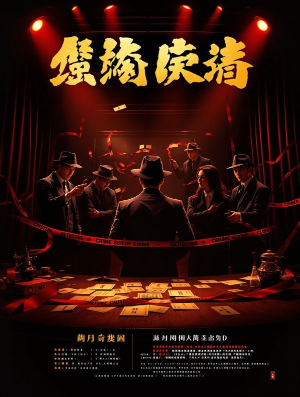 明侦·重返案发现场 即将上线海报